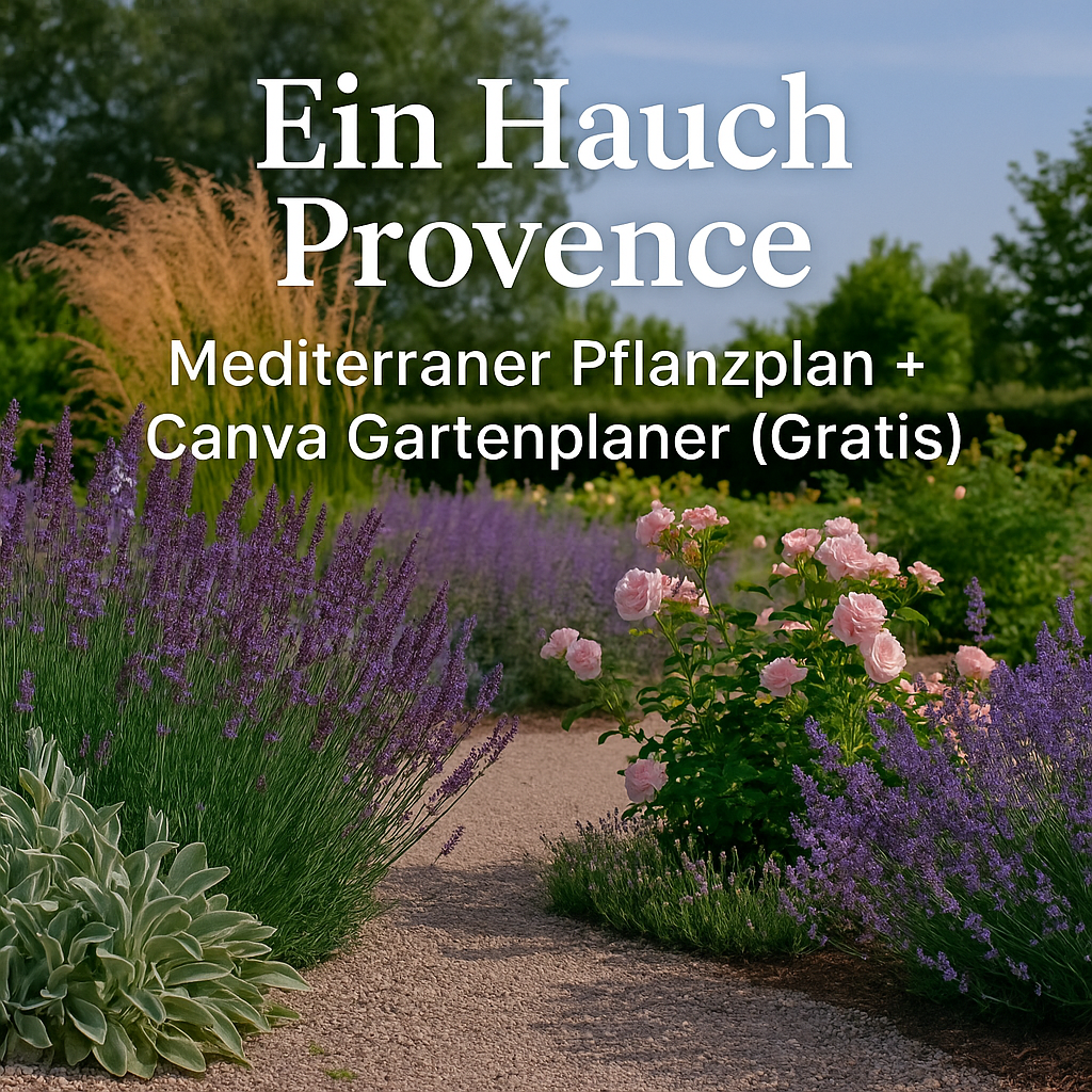 Dein mediterraner Pflanzplan (inkl. Canva Gartenplaner Bonus!)